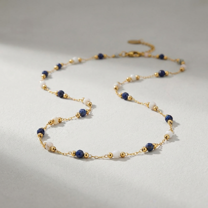 Alla Midnight Beaded Necklace