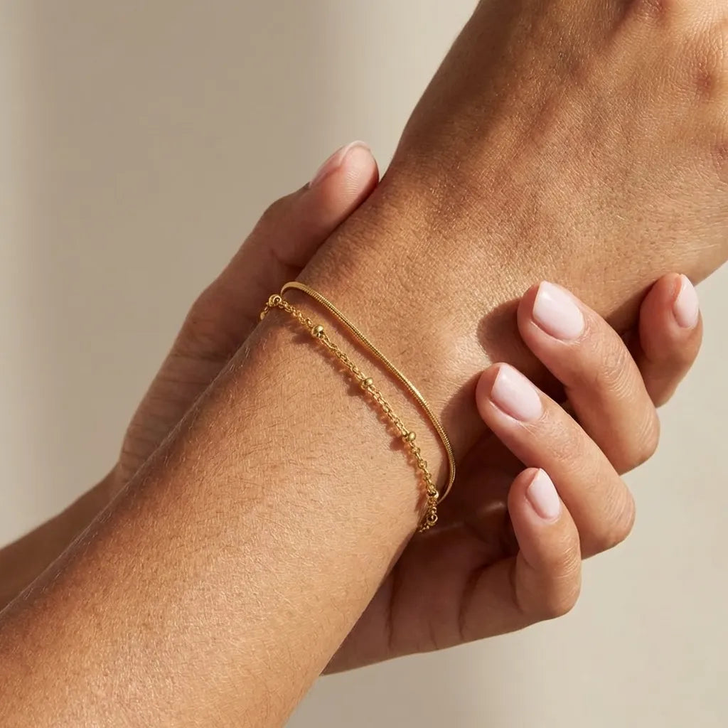 Evelyne Layered Bracelet - Joie d’Or