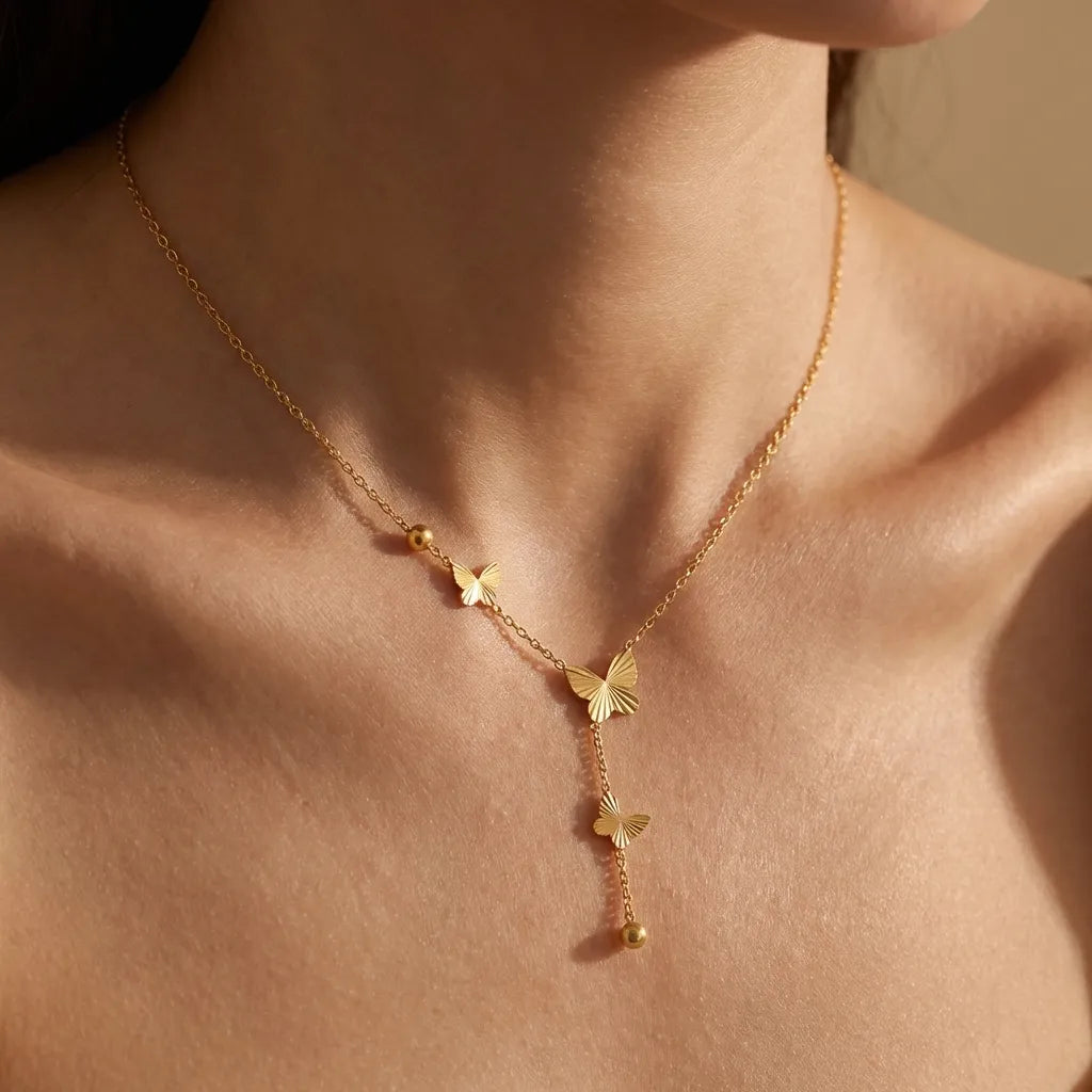 Bella Butterfly Necklace - Joie d’Or
