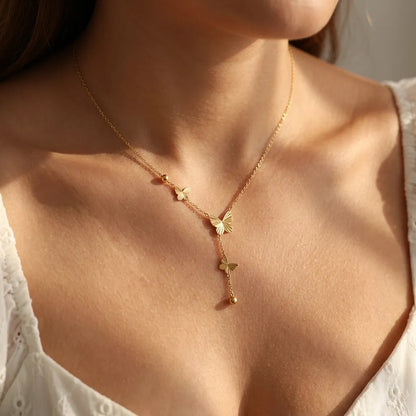 Bella Butterfly Necklace - Joie d’Or