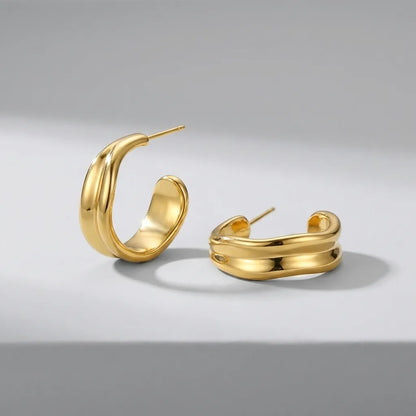 Emily Wave Earrings - Joie d’Or