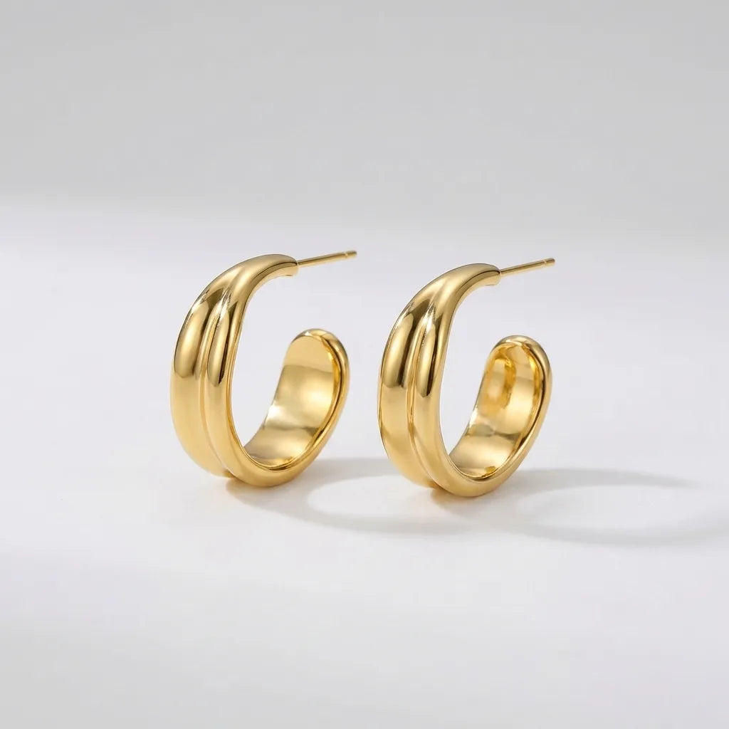 Emily Wave Earrings - Joie d’Or