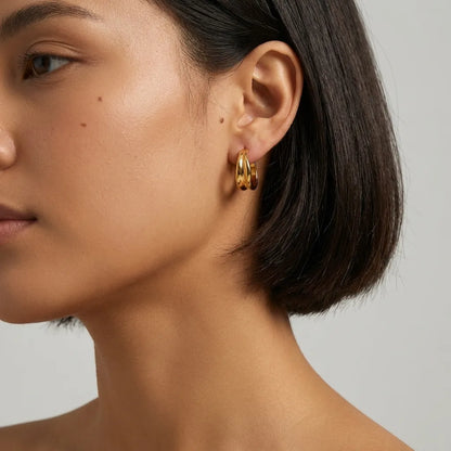 Emily Wave Earrings - Joie d’Or