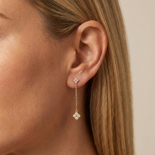 Aurélie Sparkle Drop Earrings