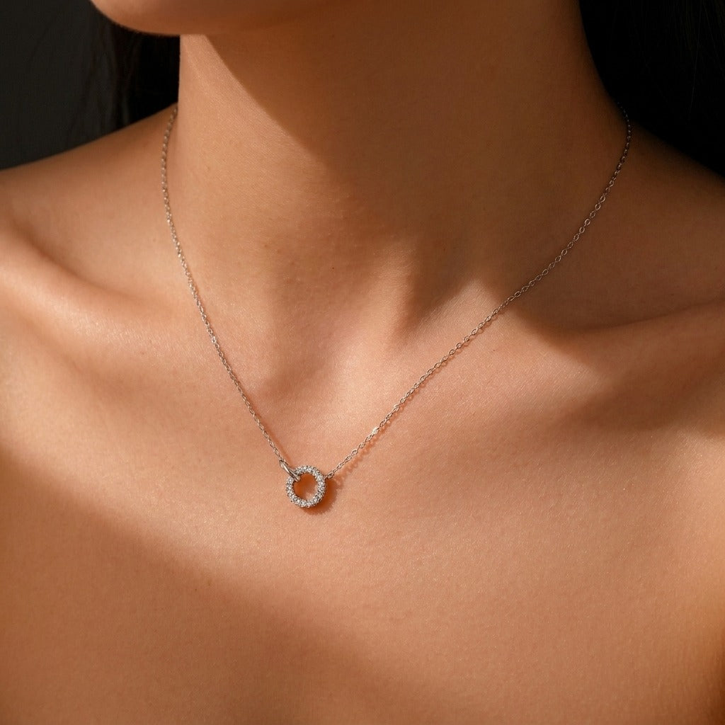 Isla Linked Circle Necklace - Joie d’Or