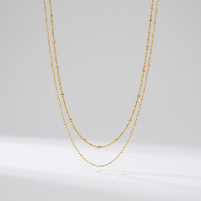 Ava Layered Chain Necklace - Joie d’Or