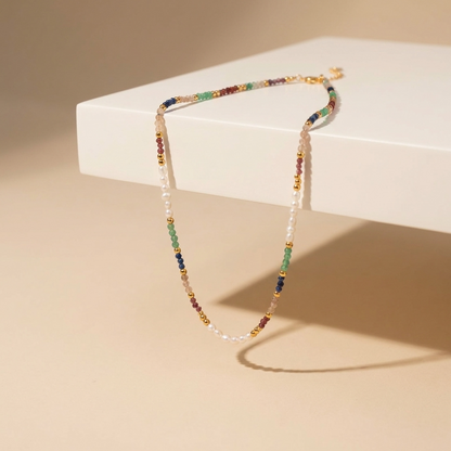 Sienna Rainbow Beaded Necklace - Joie d’Or