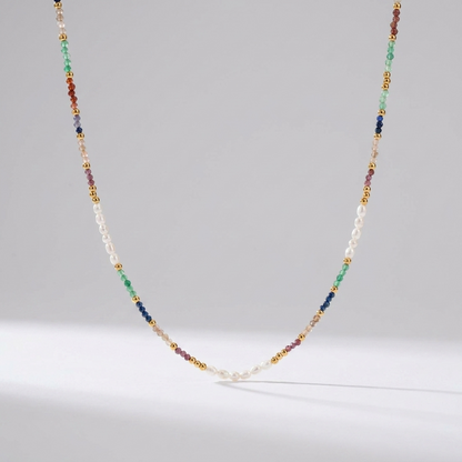 Sienna Rainbow Beaded Necklace - Joie d’Or