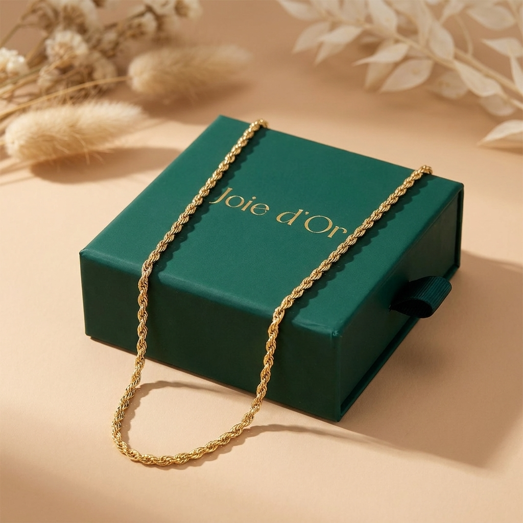 Antonela Twisted Chain Necklace - Joie d’Or