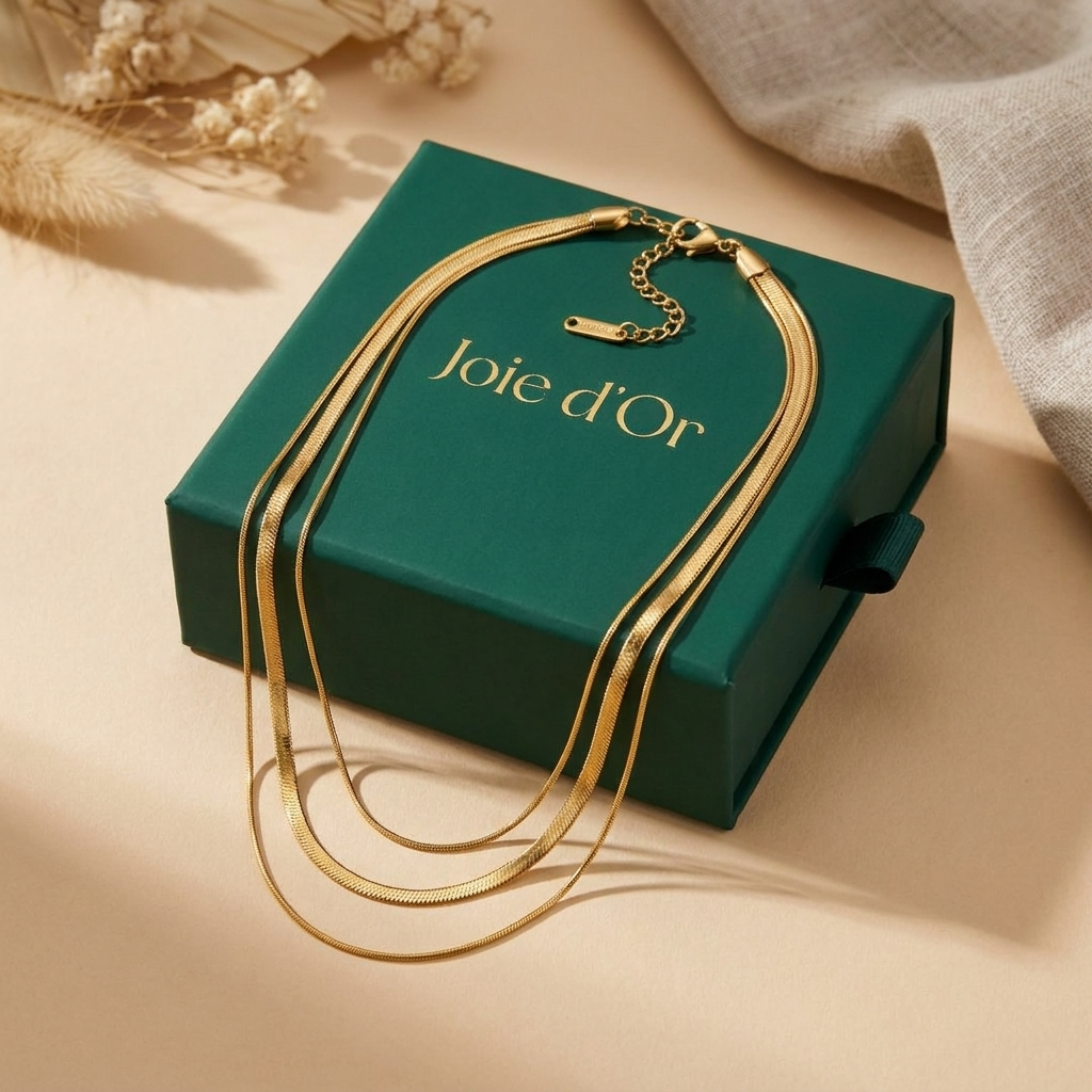 Vida Layered Necklace - Joie d’Or