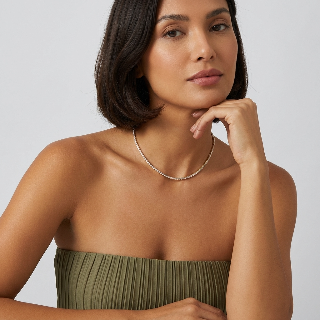Isolde Tennis Necklace - Joie d’Or