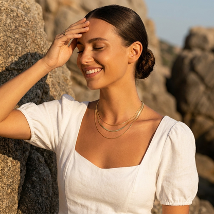 Zafina Gold Necklace - Joie d’Or