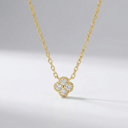 Aurélie Crystal Pendant Necklace - Joie d’Or