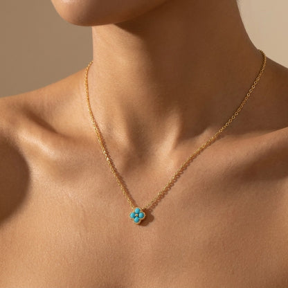 Aurélie Crystal Pendant Necklace - Joie d’Or