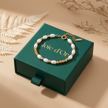 Chloe Beads & Pearls Bracelet - Joie d’Or