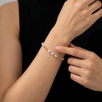 Chloe Beads & Pearls Bracelet - Joie d’Or