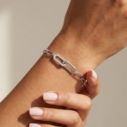 Aurélie Pavé Link Bracelet - Joie d’Or