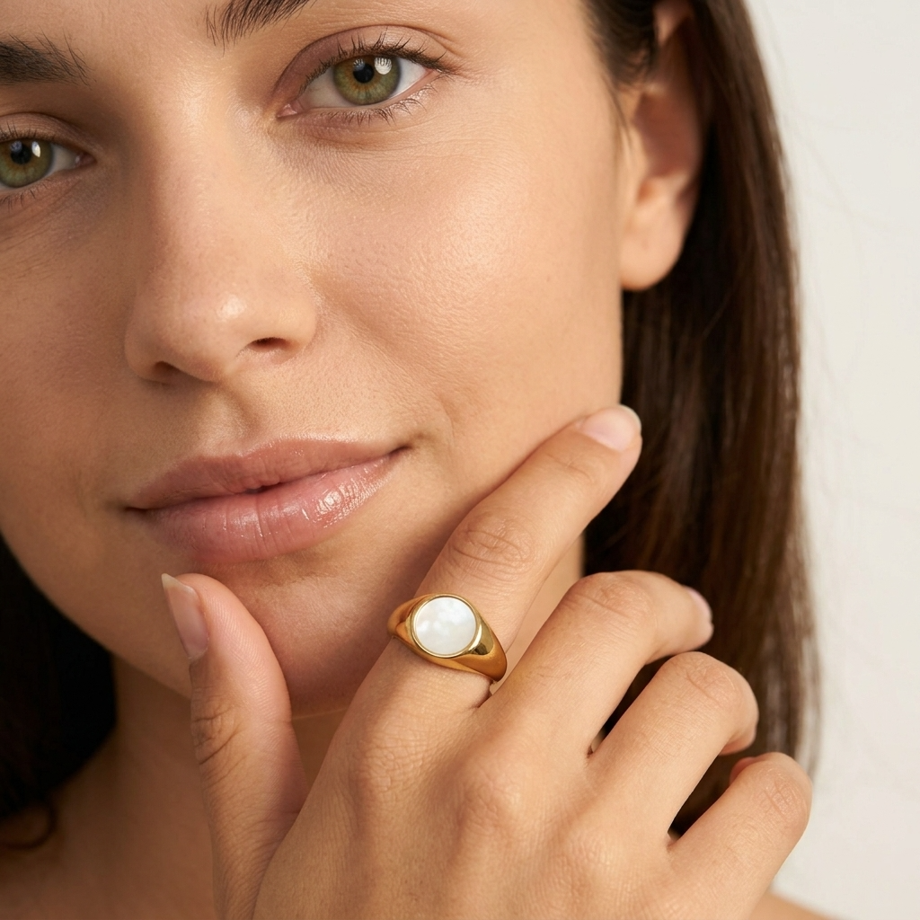 Mother Of Pearl Ring - Joie d’Or