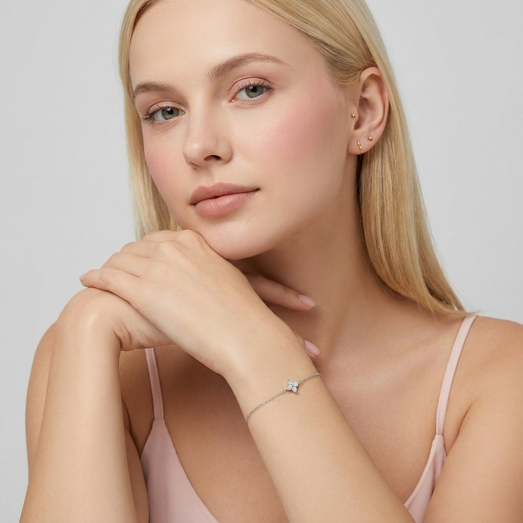 Camille Sparkle Chain Bracelet - Joie d’Or