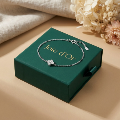 Aurélie Clover Shine Bracelet - Joie d’Or