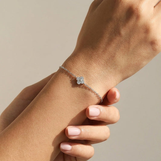 Aurélie Clover Shine Bracelet - Joie d’Or