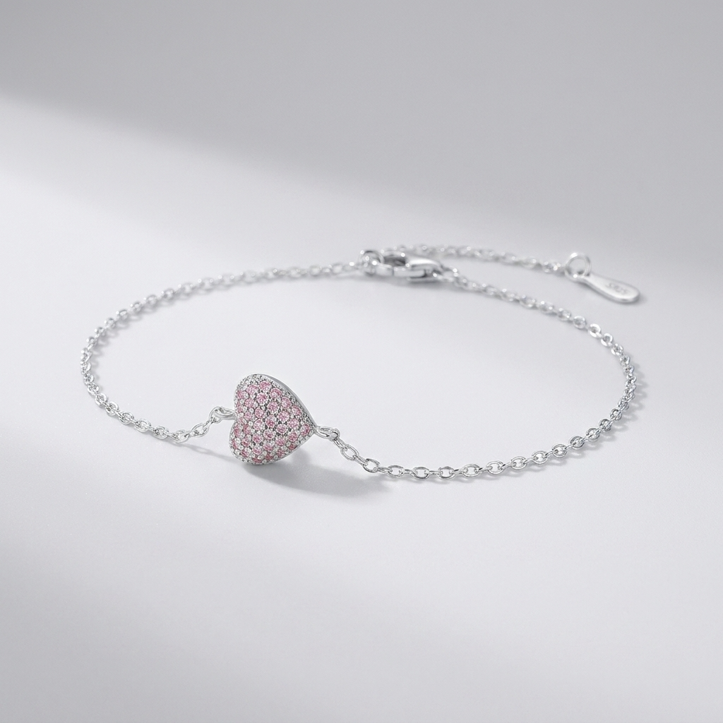 Amélie Coeur Bracelet - Joie d’Or