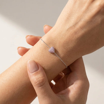 Amélie Coeur Bracelet - Joie d’Or