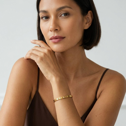 Ramona Gold Bangle - Joie d’Or