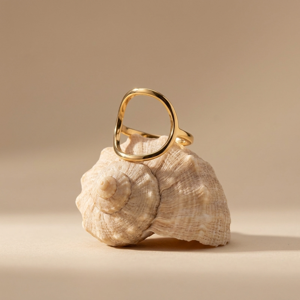 Alice Oval Gold Ring - Joie d’Or