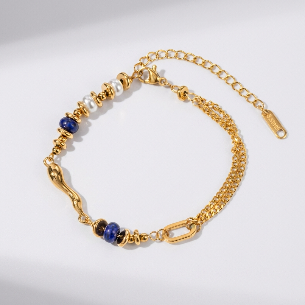 Quintessa Layered Chain Bracelet - Joie d’Or