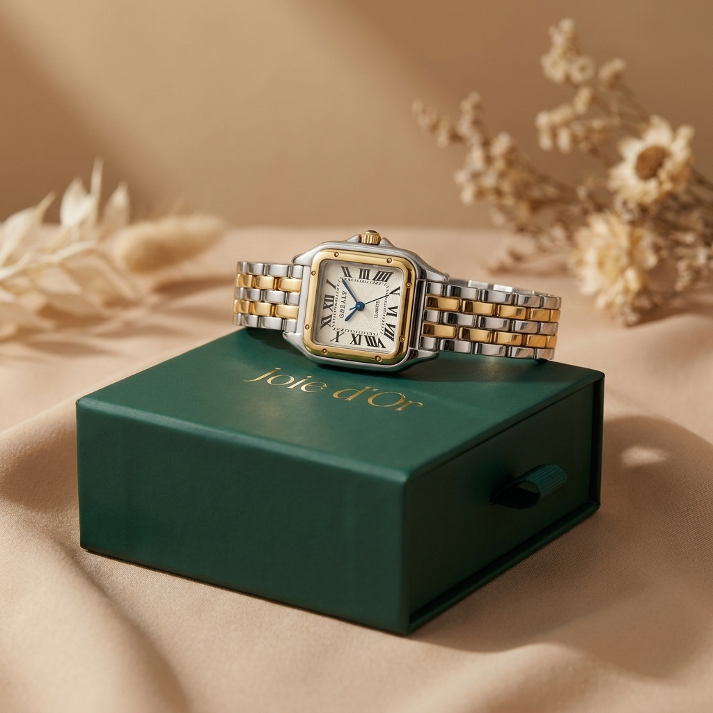 Grealy Roman Numeral Square Watch - Joie d’Or