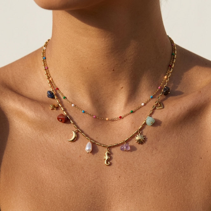 Bohemia Layered Gold Necklace