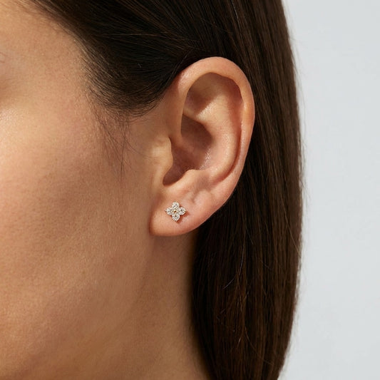 Mia Crystal Studs Earrings - Joie d’Or