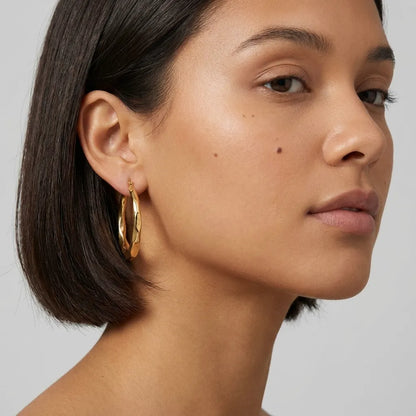 Aire Hoop Earrings - Joie d’Or