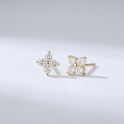 Mia Crystal Studs Earrings - Joie d’Or