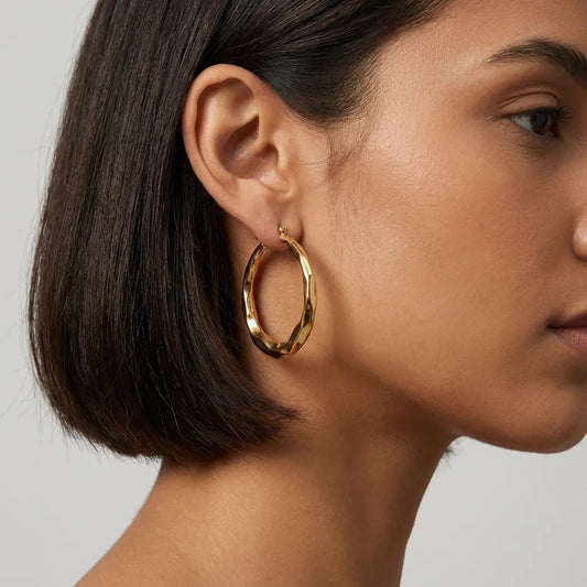 Aire Hoop Earrings - Joie d’Or