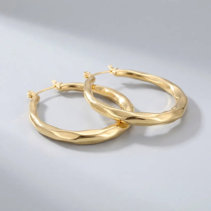 Aire Hoop Earrings - Joie d’Or