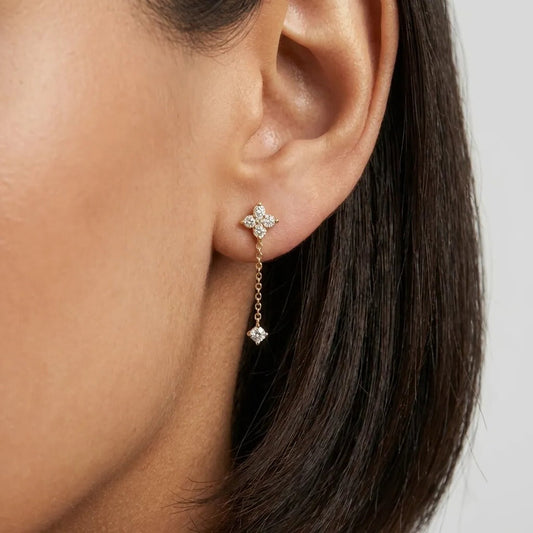 Mia Crystal Drop Earrings