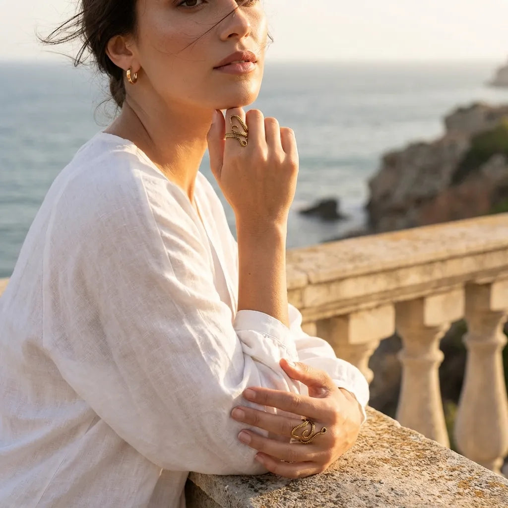 Freia Octopus Ring - Joie d’Or