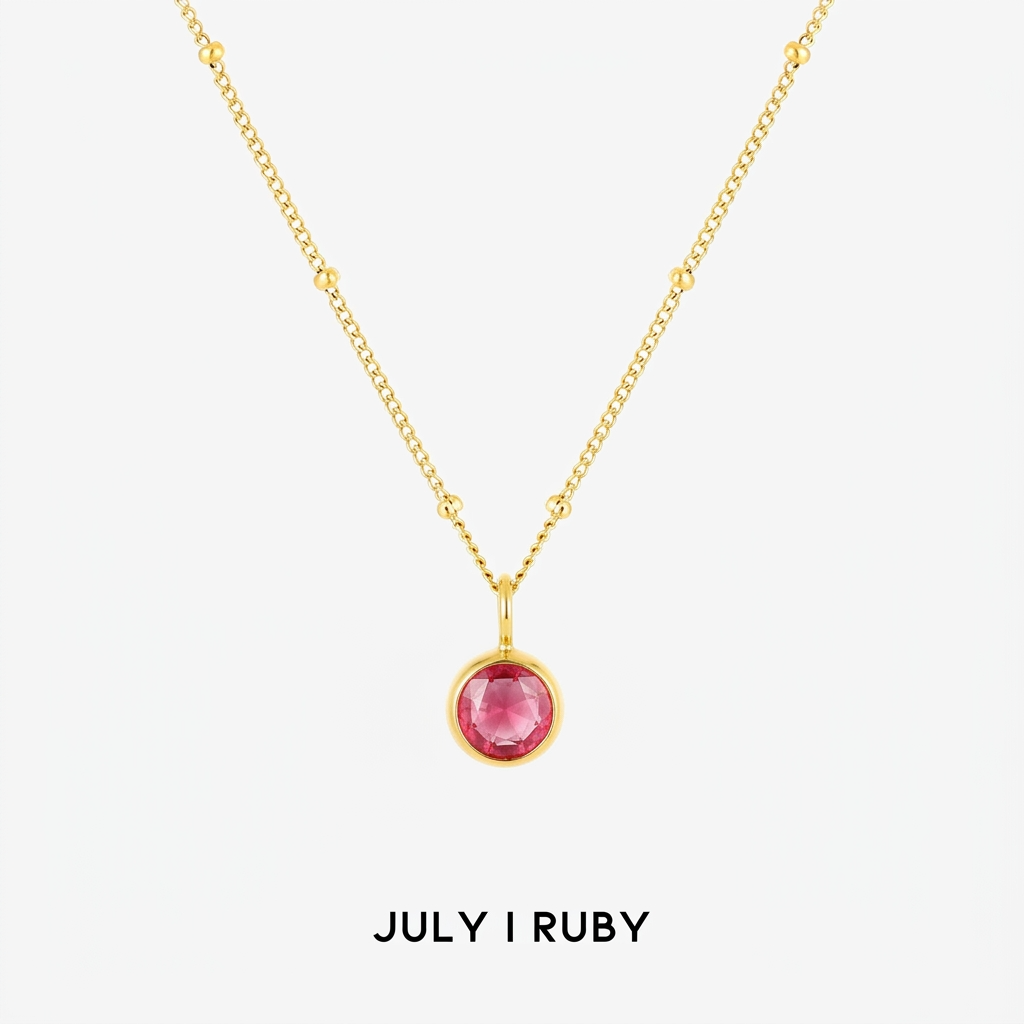 Amelia Birthstone Necklace - Joie d’Or