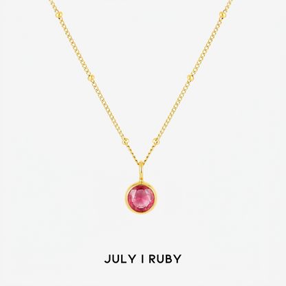 Amelia Birthstone Necklace - Joie d’Or