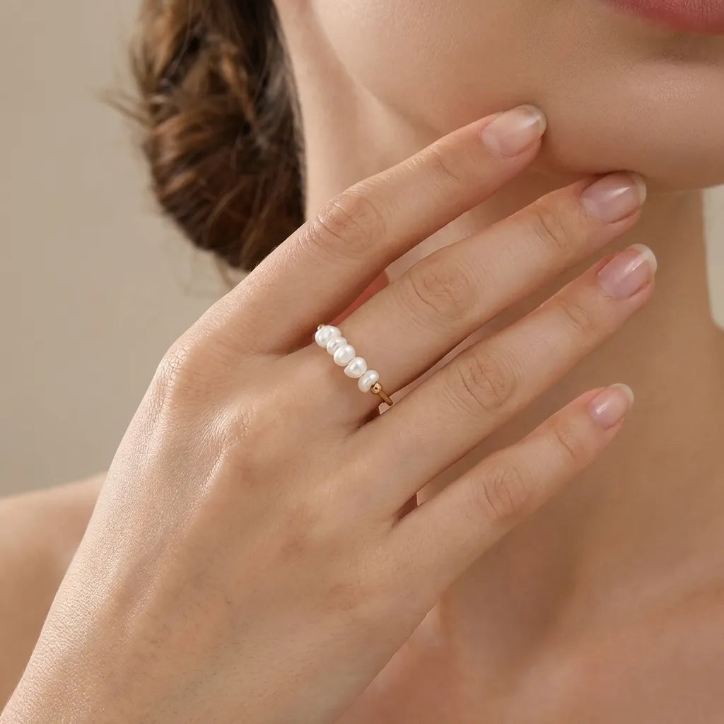 Magnolia Pearl Ring - Joie d’Or