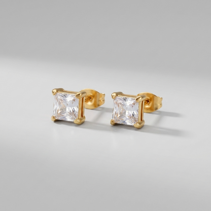 Mia Mini Square Earrings - Joie d’Or
