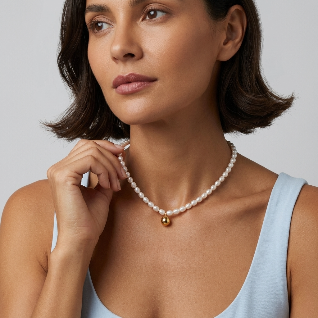 Adèle Freshwater Pearls Necklace - Joie d’Or