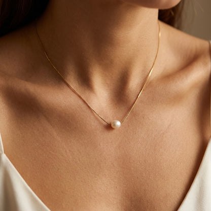 Élise Baroque Pearl Necklace - Joie d’Or