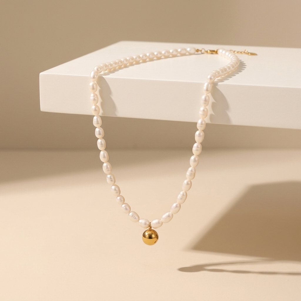 Adèle Freshwater Pearls Necklace