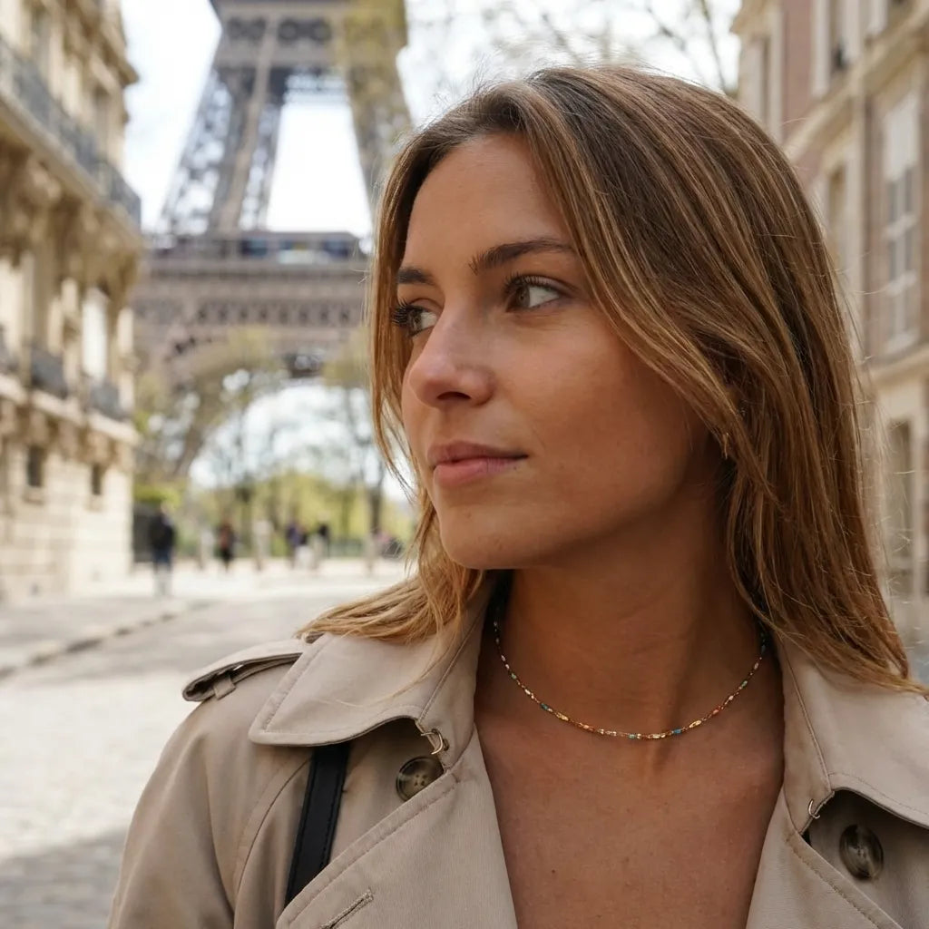 Celeste Rainbow Necklace - Joie d’Or