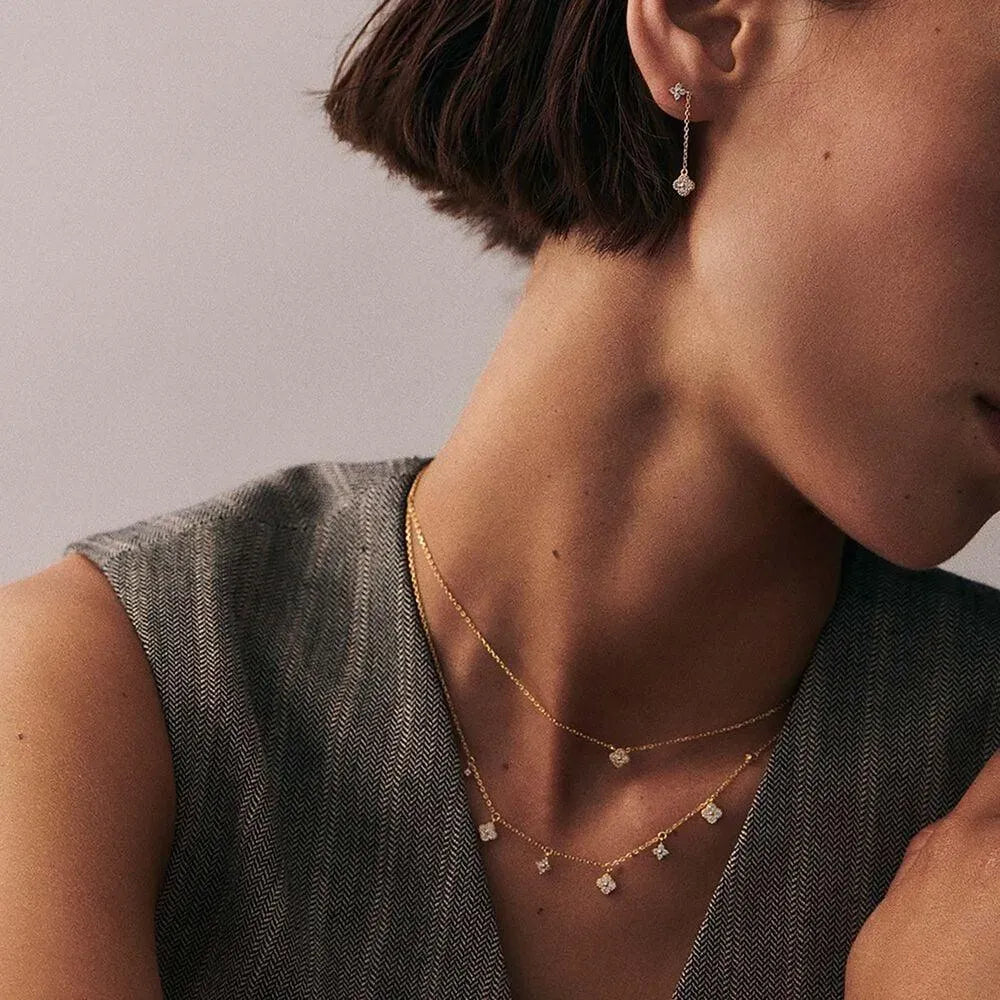 Aurélie Glimmer Charm Necklace