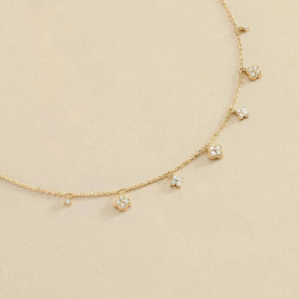 Aurélie Glimmer Charm Necklace