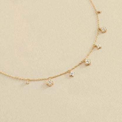 Aurélie Glimmer Charm Necklace